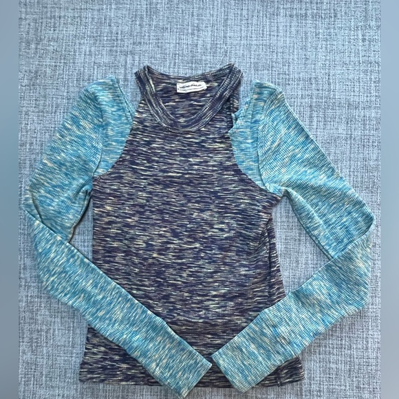 We The Free Top Out Of Control Tee Long Sleeve Women’s Size Medium NEW - Picture 6 of 10